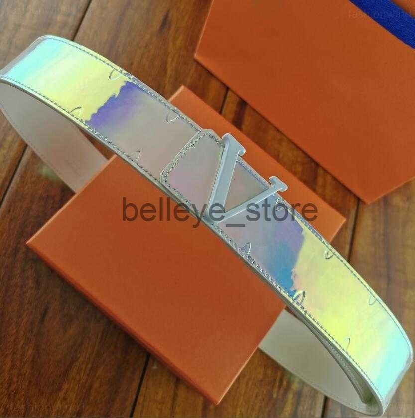 High Quality Genuine Leather Belt With Brilliant Colorful Coating