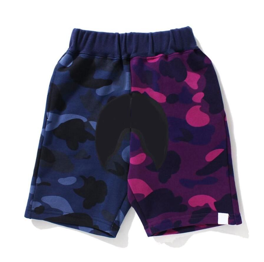 Blauw+paars shorts