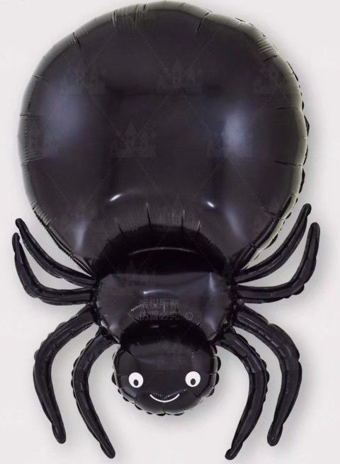 Schwarze Spinne 53x80cm
