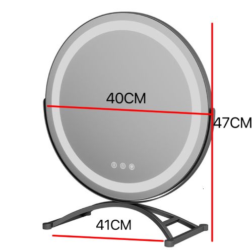 40 cm diameter (svart)