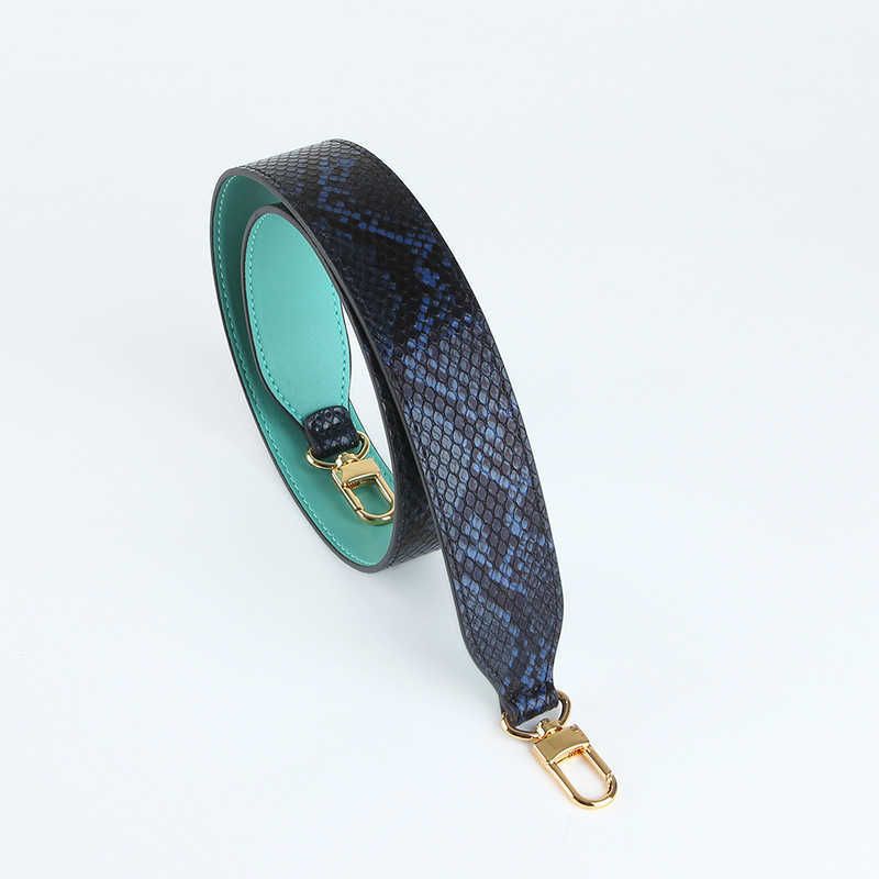 Shiny Blue Snake Pattern 90cm Door Buc