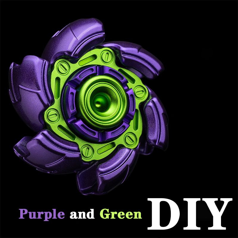 Alloy Purple Green