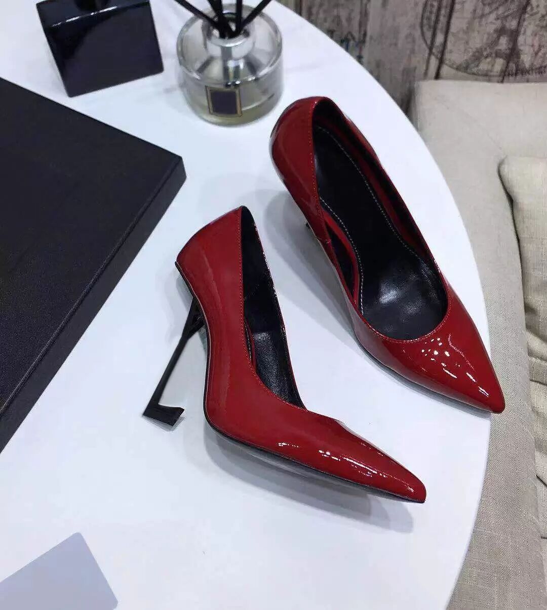 빨간색 【드레스 신발 shoes