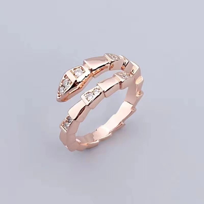 Anello d'oro rosa