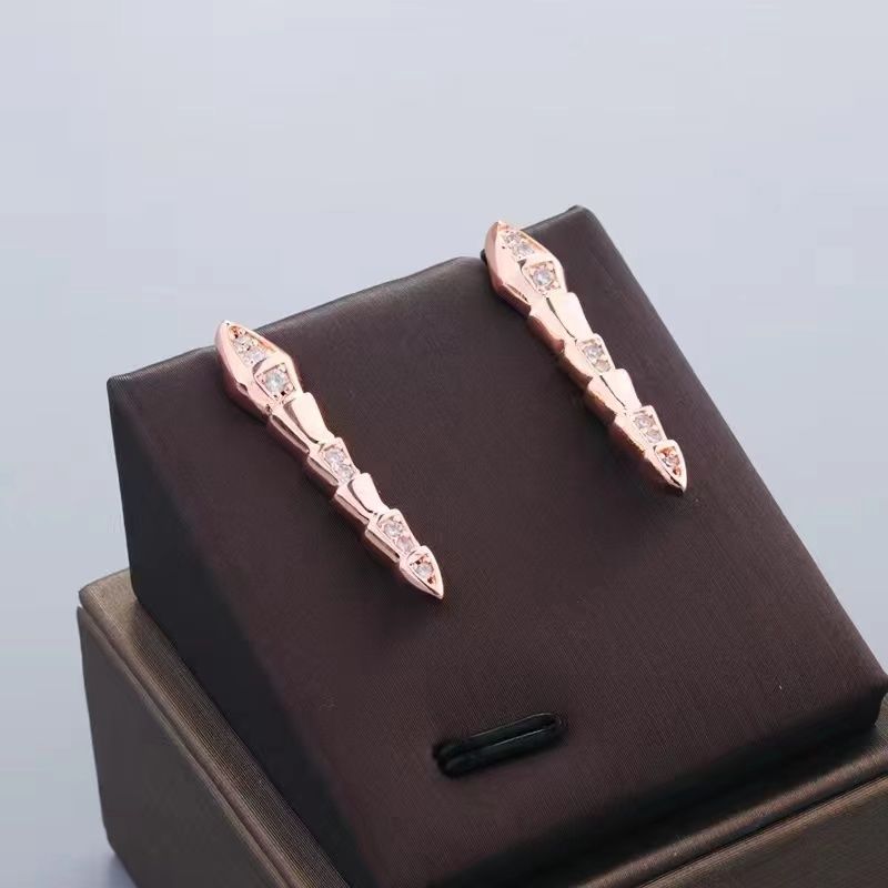 Boucles d'oreilles en or rose