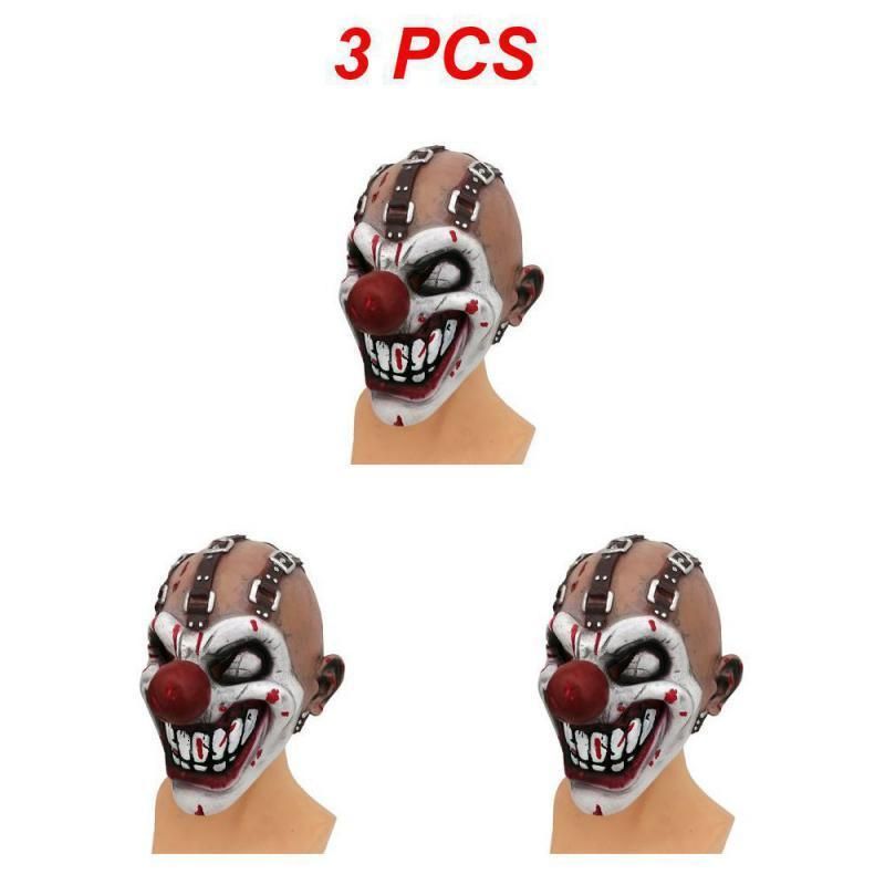 Clown masker 3 stcs