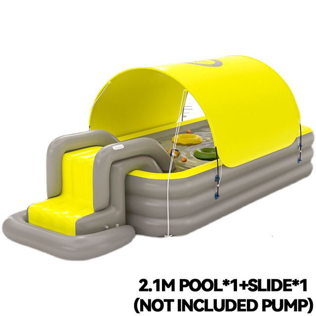 Toboggan Jaune 2.1m