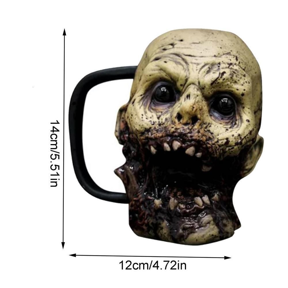 yellow zombie cup