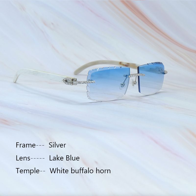 mrożone białe buffy Silver Lake Blue