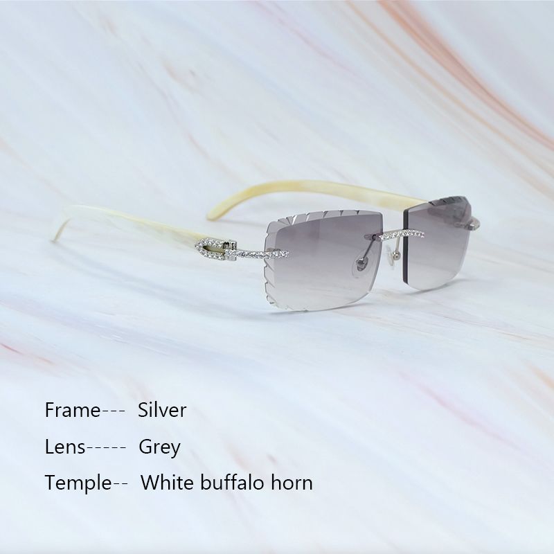 iced white buffs silver grey