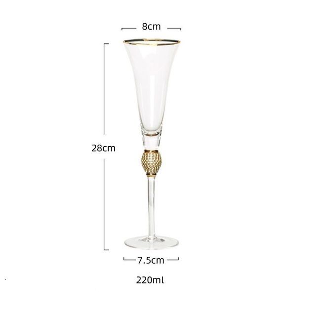 1pcs Verre à Champagne-301-400ml