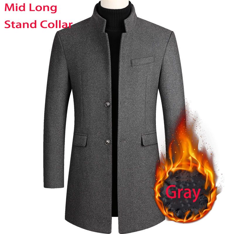 gray mid long