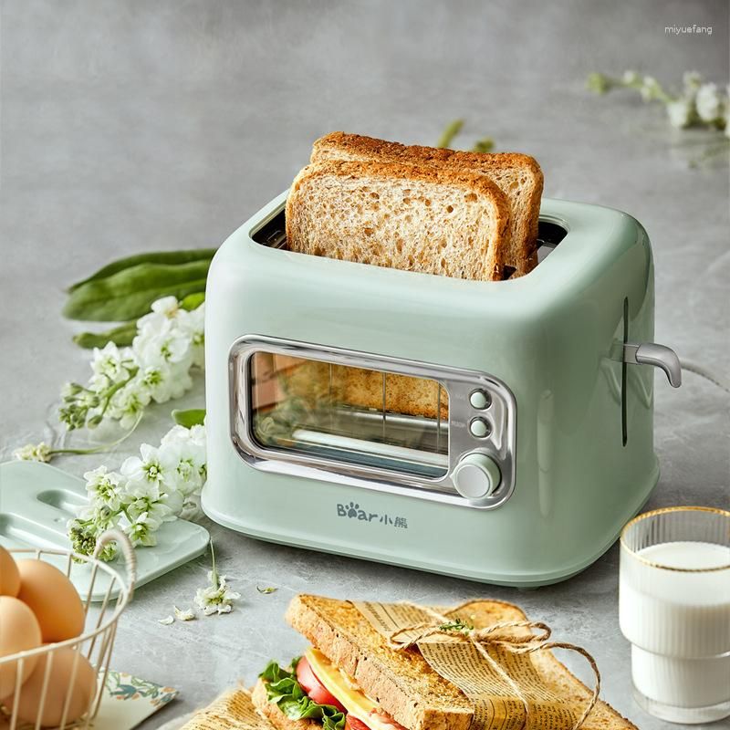 Acheter Grille-pain grille-pain 2 pièces petit déjeuner grillé Sandwich  Toast petite Machine à pain chauffage Mini