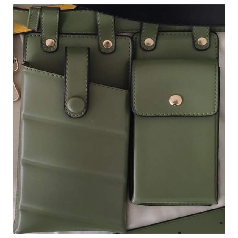 حقيبة الخصر الخضراء 2