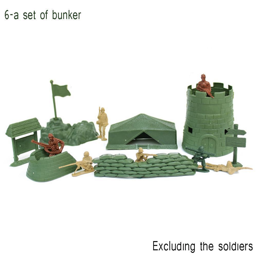 un ensemble de bunker