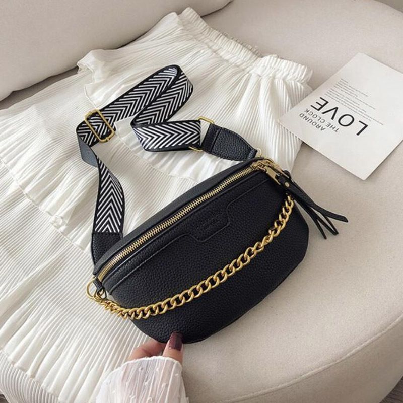 sac de taille noire