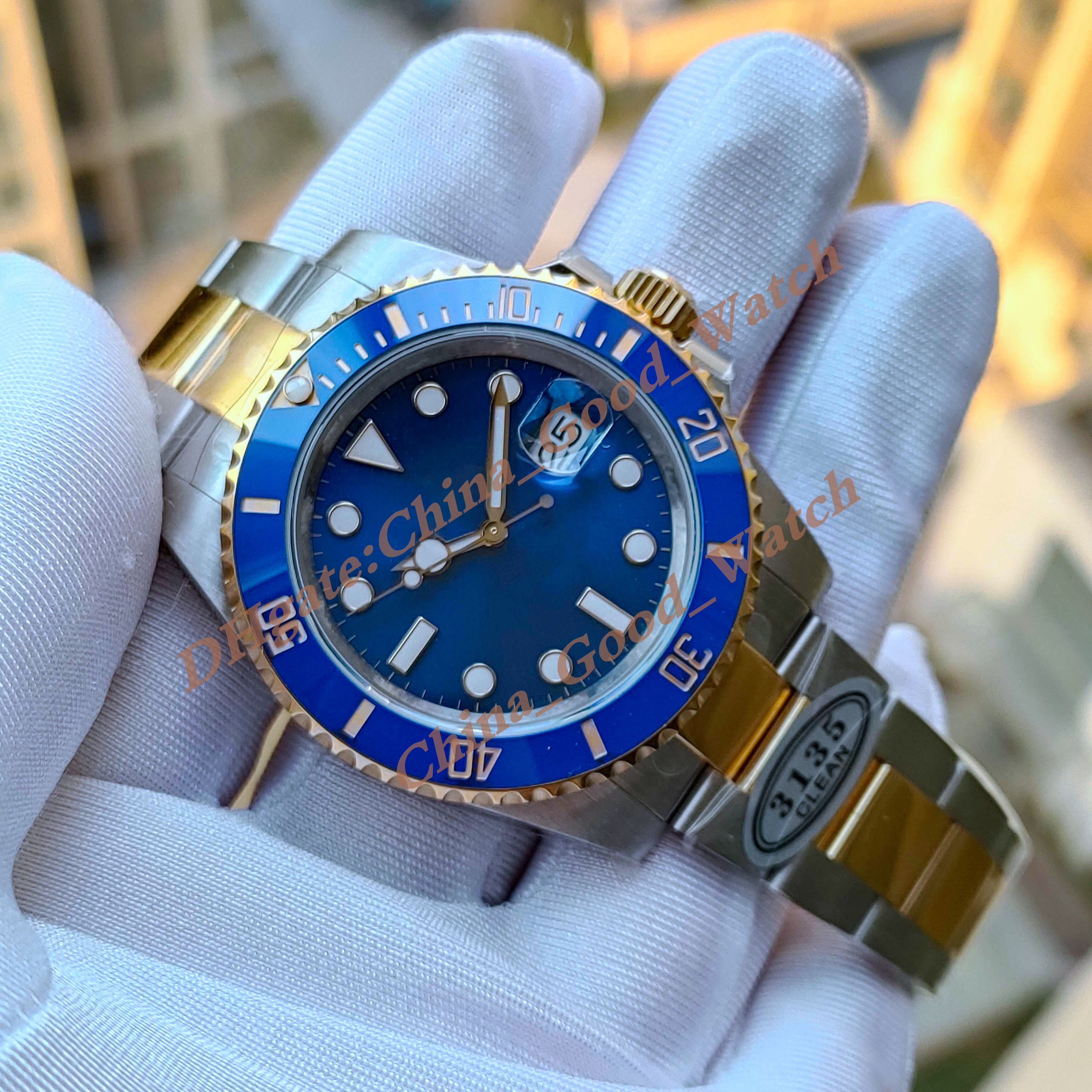 5# Gold Blue 40mm 3135 Movimento