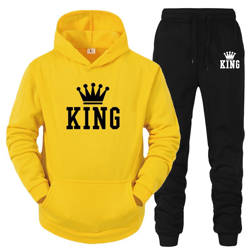 yellow black king