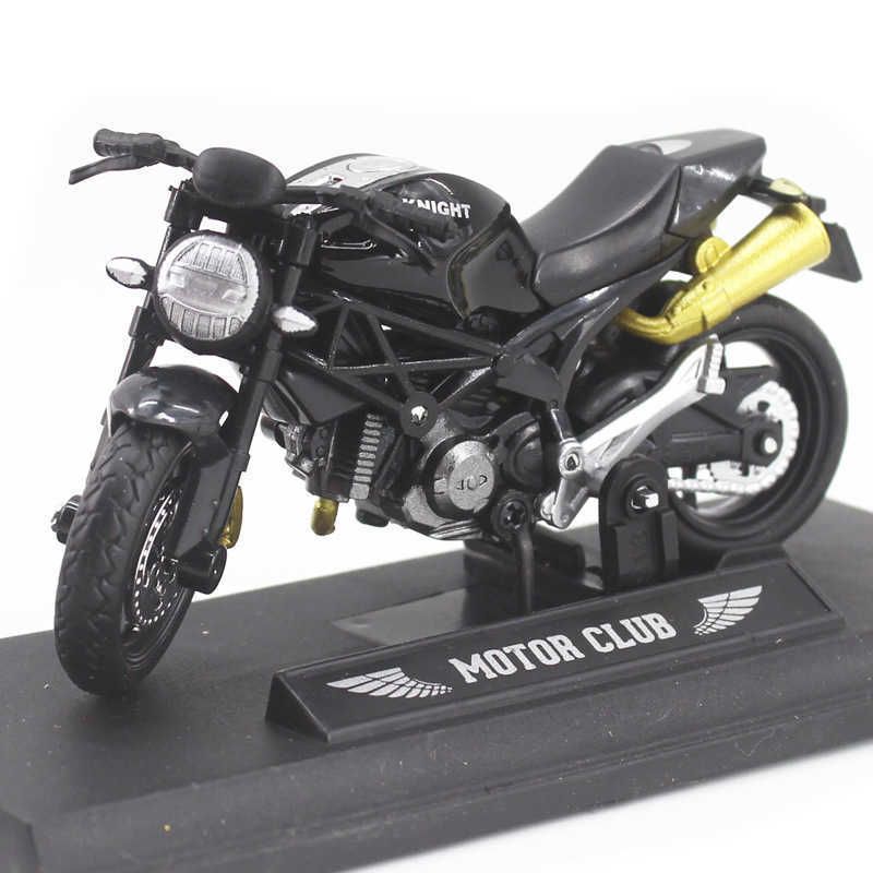 1 Small 813 Black 1:18 Motorcycle Model