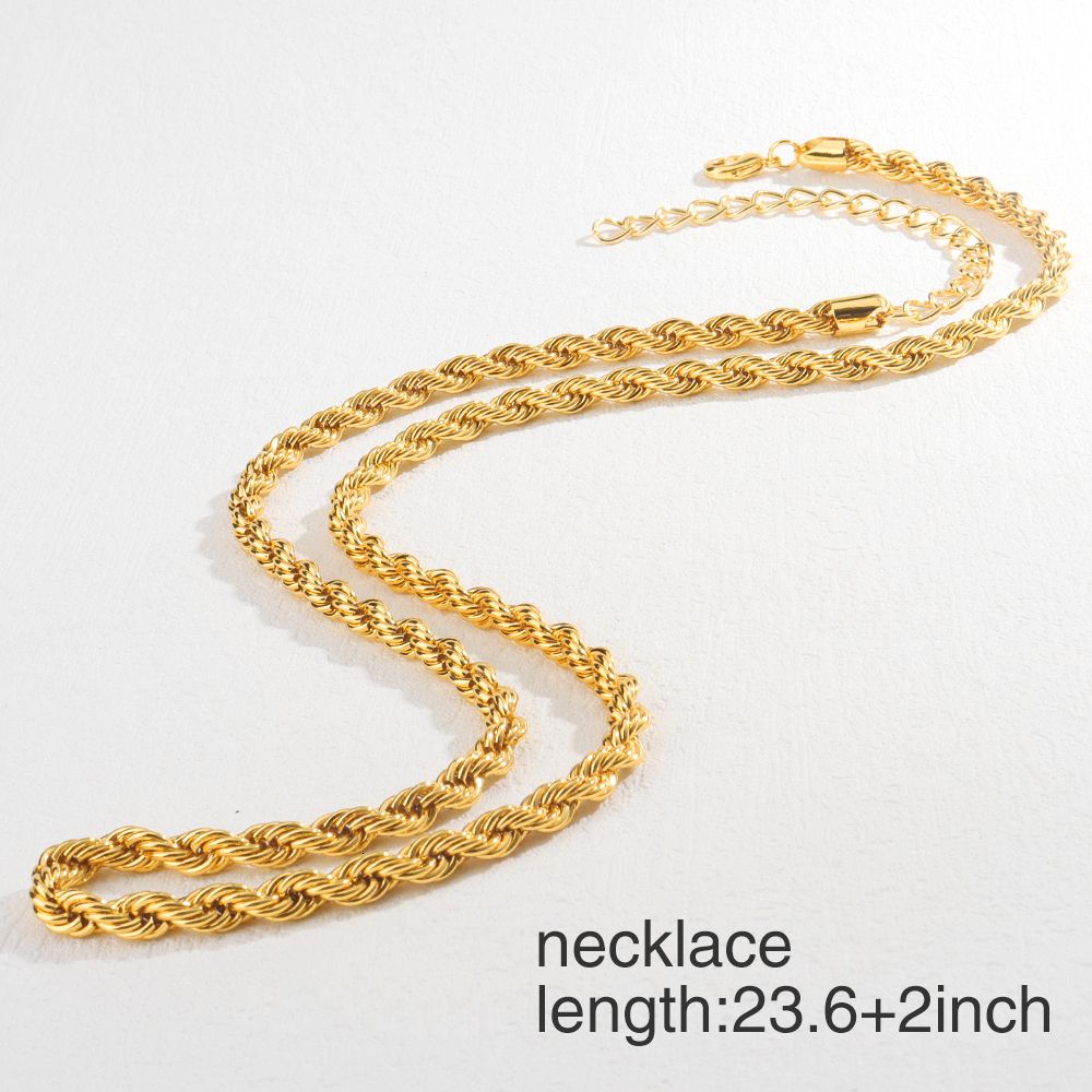 60 cm gouden ketting