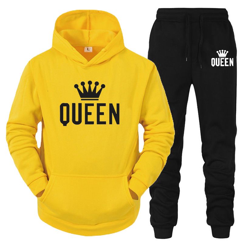 yellow black queen