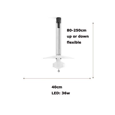 40 cm vitt varmt ljus