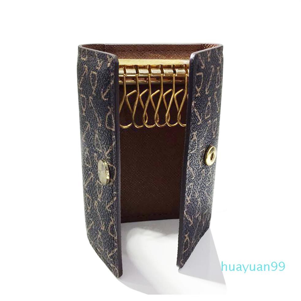 New Old Cobbler Selling 6 KEY HOLDER Top Qualiy Coated Canvas Real Leather  Lining Fashion Wallet Delivery241g From 45,1 €