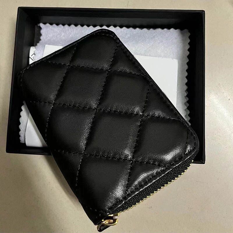 Black Zippy Card Purse