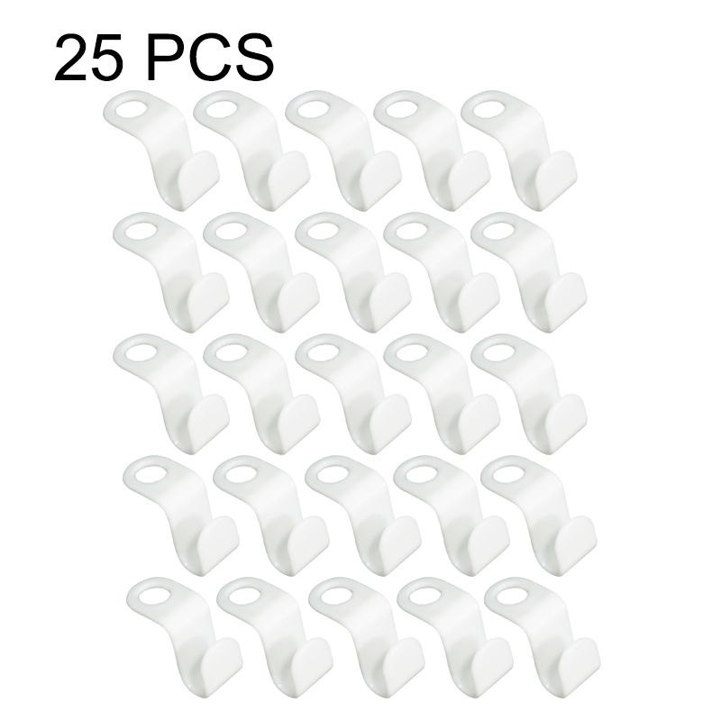 25 pcs blanc