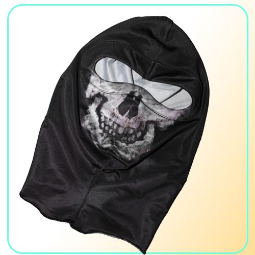 New Black Ghost Simon Riley Skull Balaclava Ski Hood Cycling Skateboard  Warmer Full Face Ghost Mask