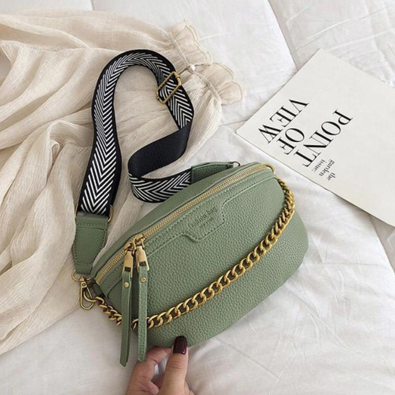 sac de taille verte