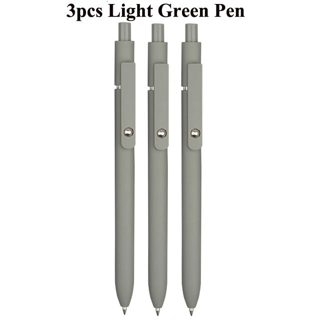 3 Light Green Pen