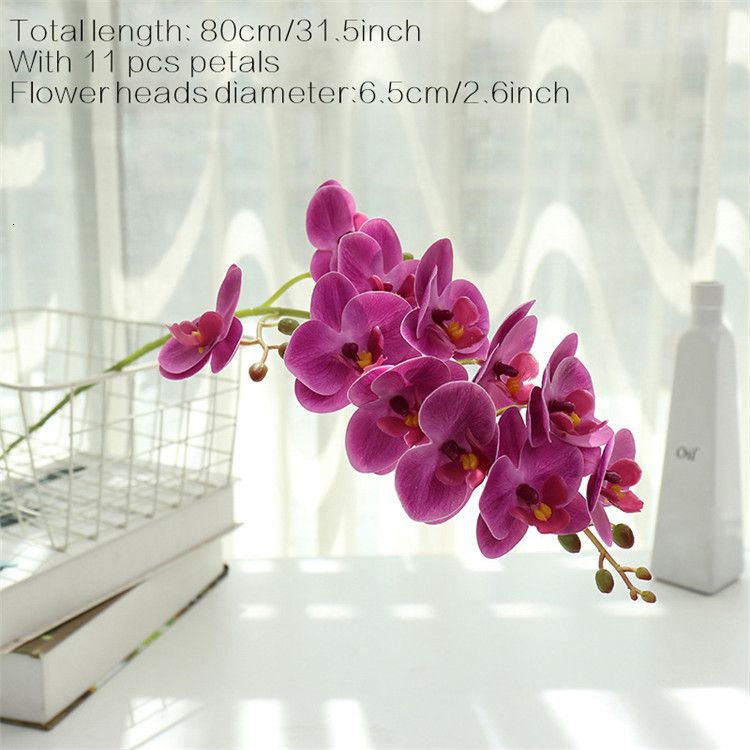purple orchid 80cm