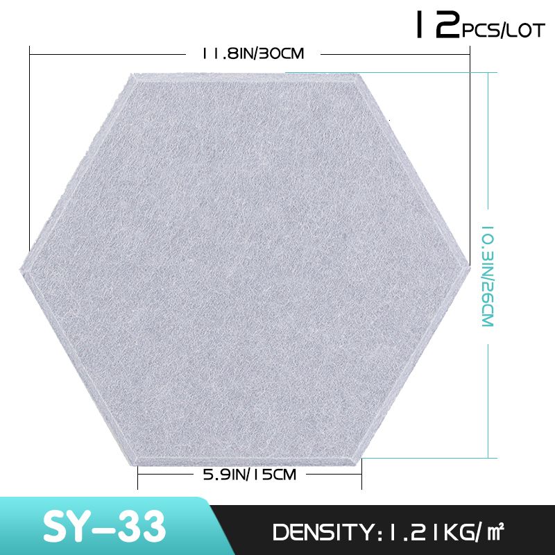 12PCSZH SY33-SMALL HEXAGON