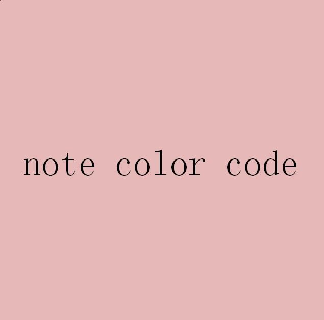 Nota codice colore