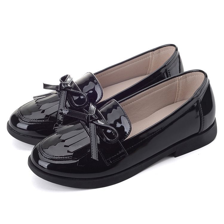 black loafer