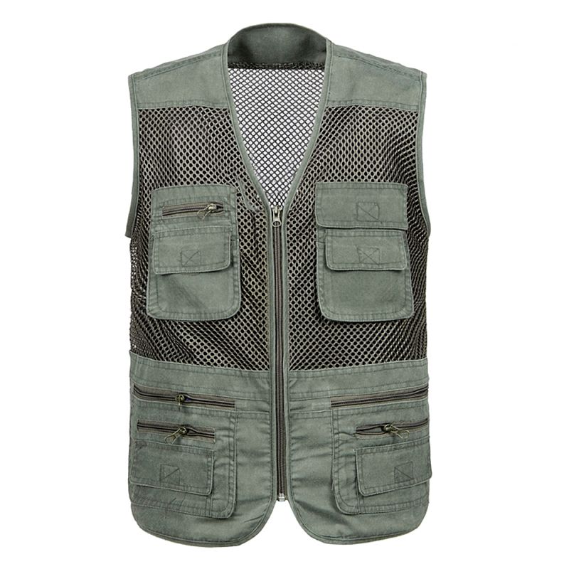 army green vest