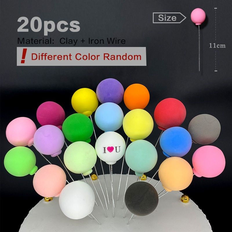 20pcs Round Random