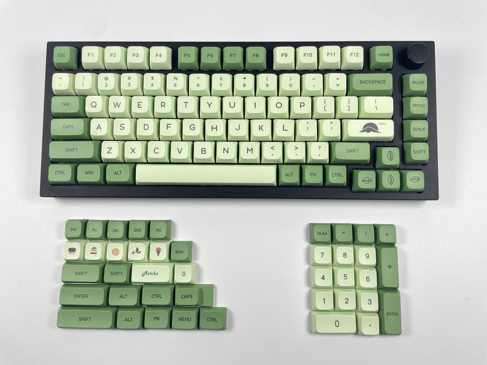 Matcha Us-123 Keys-Only Keycaps