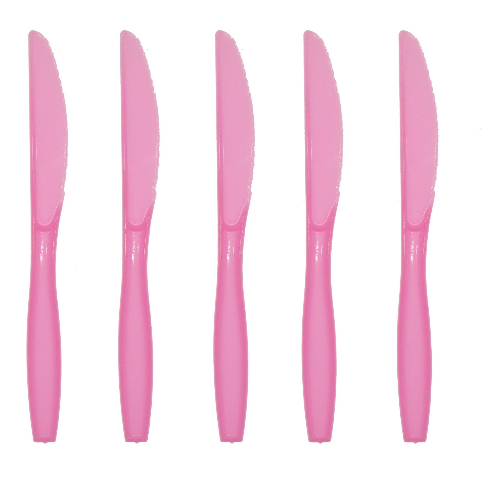 10 pezzi di coltelli rosa