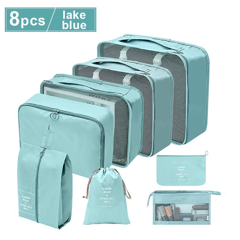 8pcs Lake bleu