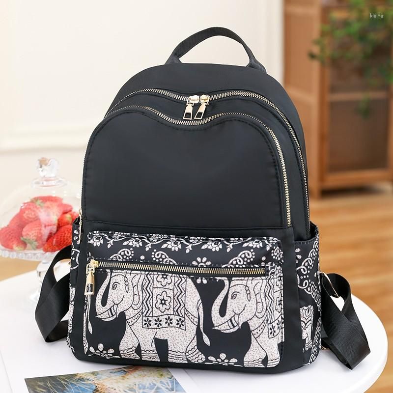 Fashion Luxury PU Leather Female Backpack School Bags for Girls