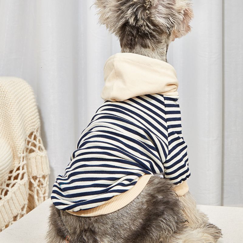 Dog Apparel Pet Clothes French Bulldog Winter Warm Pet Coat Stripe Hoodie  Dog Jacket Cat Dog Clothing Chihuahua Small And Medium Dog Clothes 230821  From Nian09, $8.64 | DHgate.Com