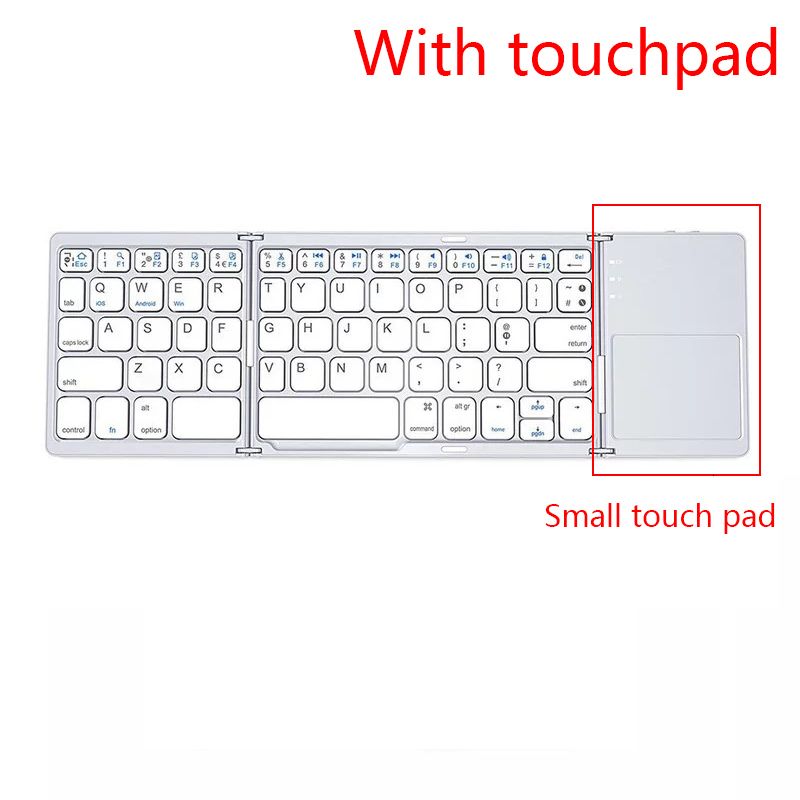 Weißer kleiner Touchpad
