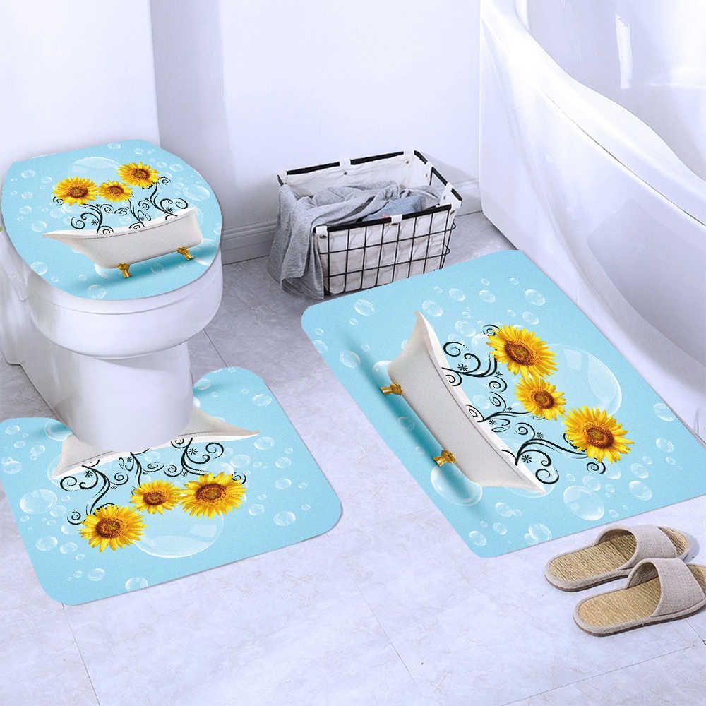 6609L-3PCS Bath Rug