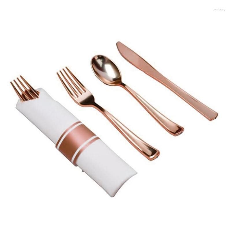 10 Sets rose gold