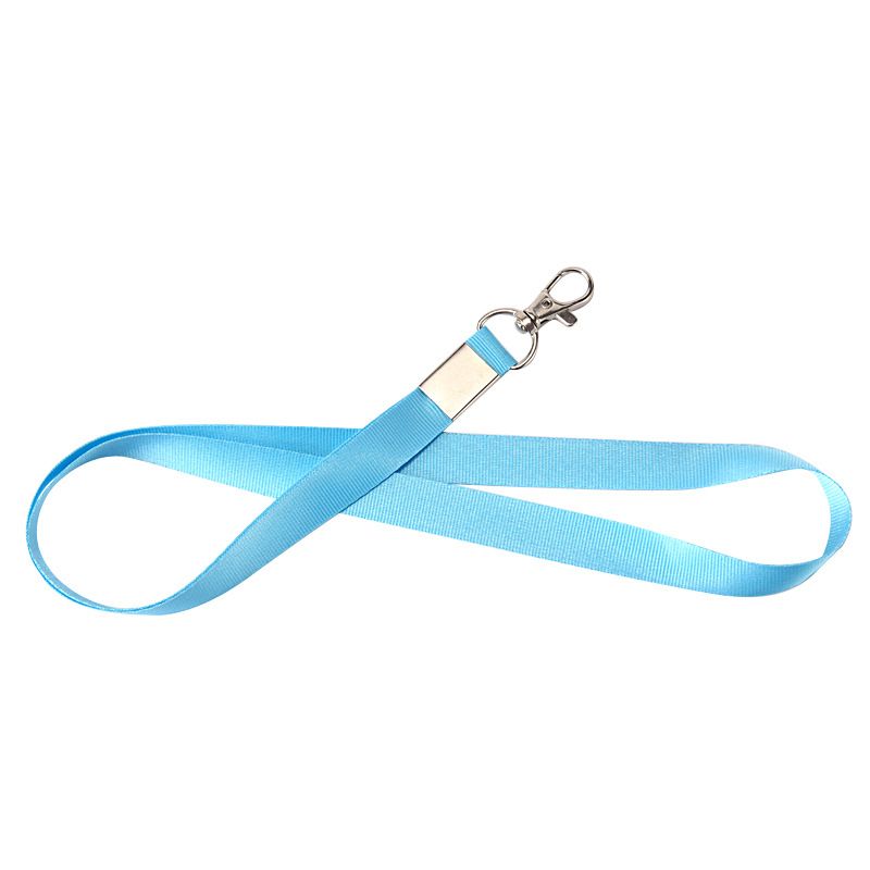 blauwe lanyard