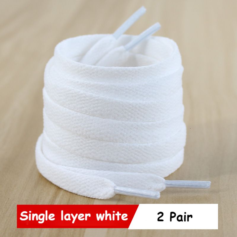 2 Pair Single White-90cm