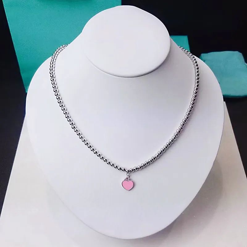 Silver+pink (necklace)