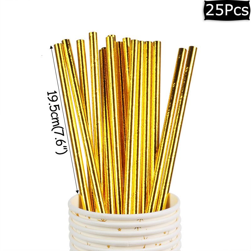 25pcs Straws